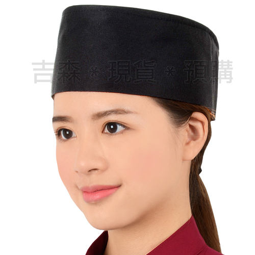 日式廚帽(頭頂網布)